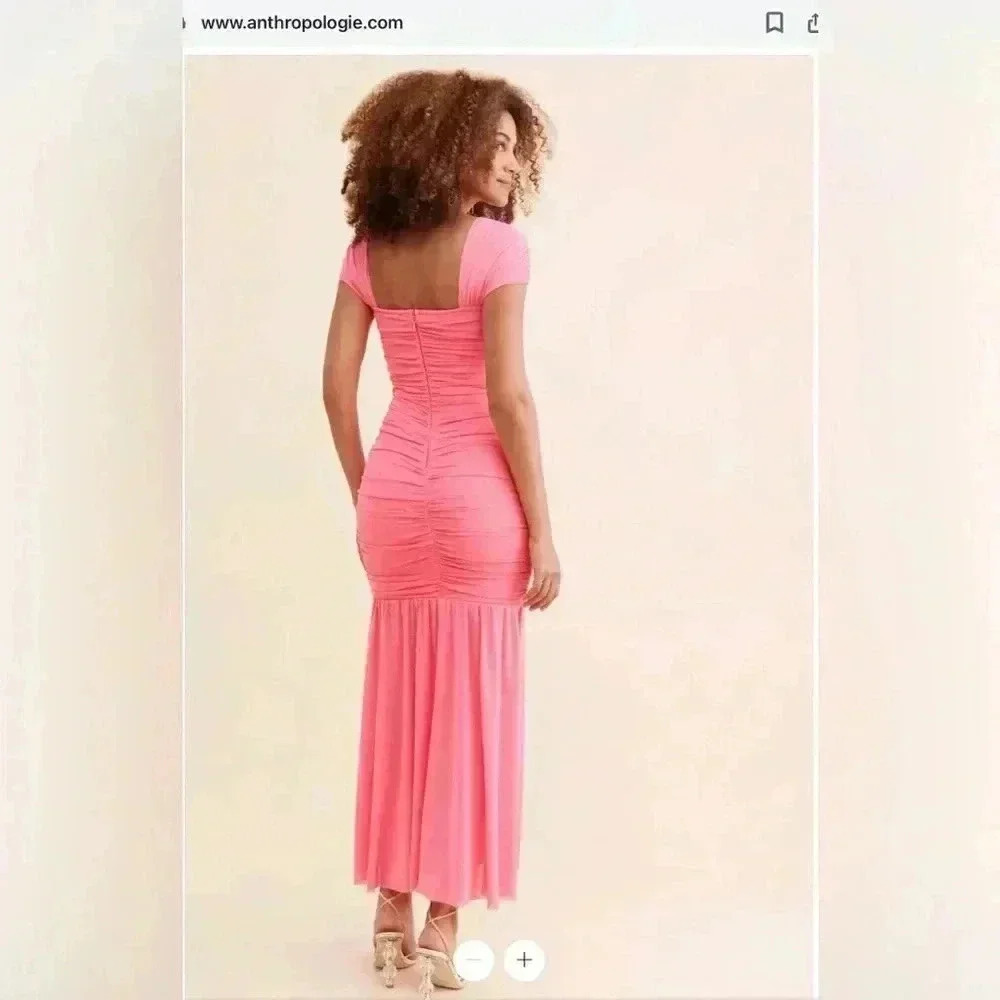 NWT Elliatt Capra Maxi Hot Pink Dress Size XS - Picture 3 of 12